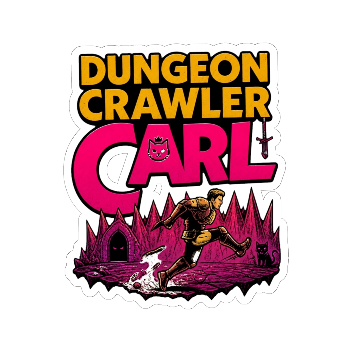 Dungeon crawler Carl design - alternate angle 1, merchandise