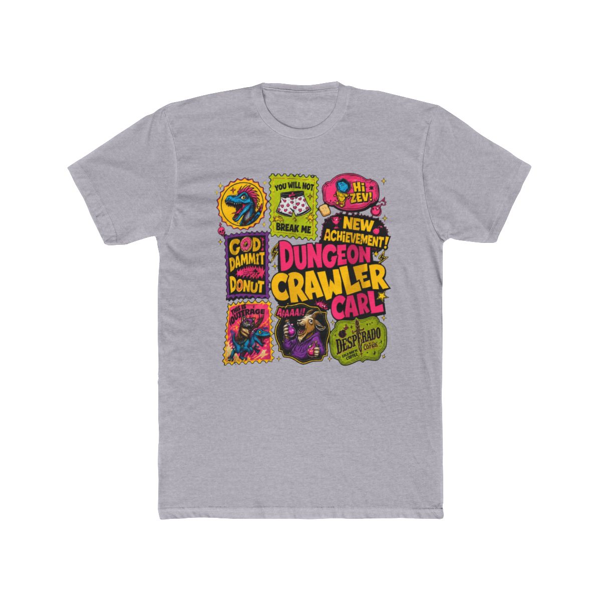 Dungeon Crawler Carl God Damnit Donut Graphic