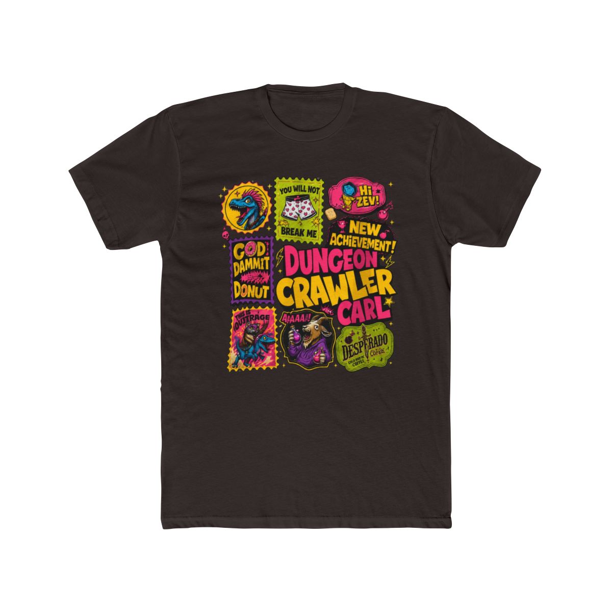 Dungeon Crawler Carl God Damnit Donut Graphic - alternate angle 3, merchandise