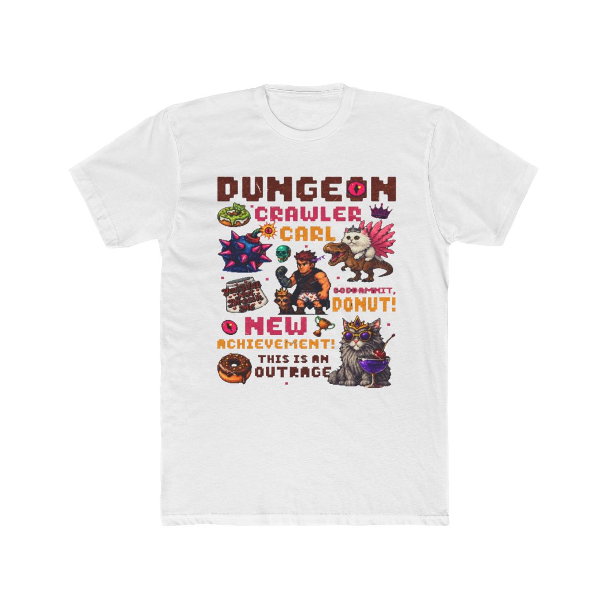 dungeon crawler carl pixel art T Shirt - Official T-Shirts merchandise