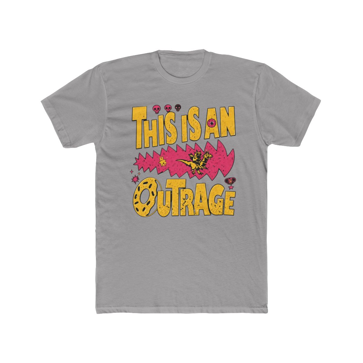 This Is An Outrage Comfort Colors Dungeon Crawler | Dungeon Crawler Carl - alternate angle 2, merchandise