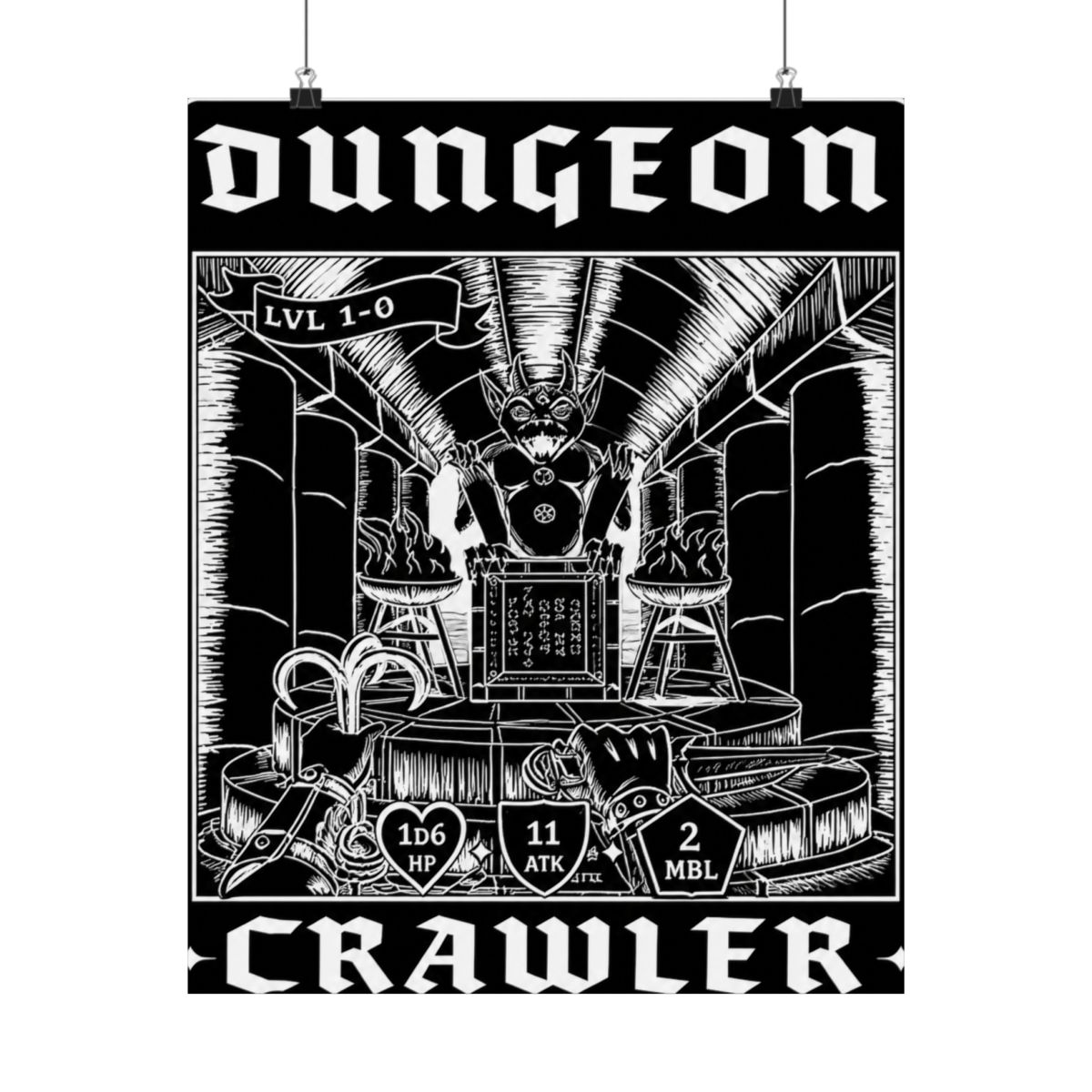Dungeon Crawler: Thief (white line) | Dungeon Crawler Carl - alternate angle 2, merchandise