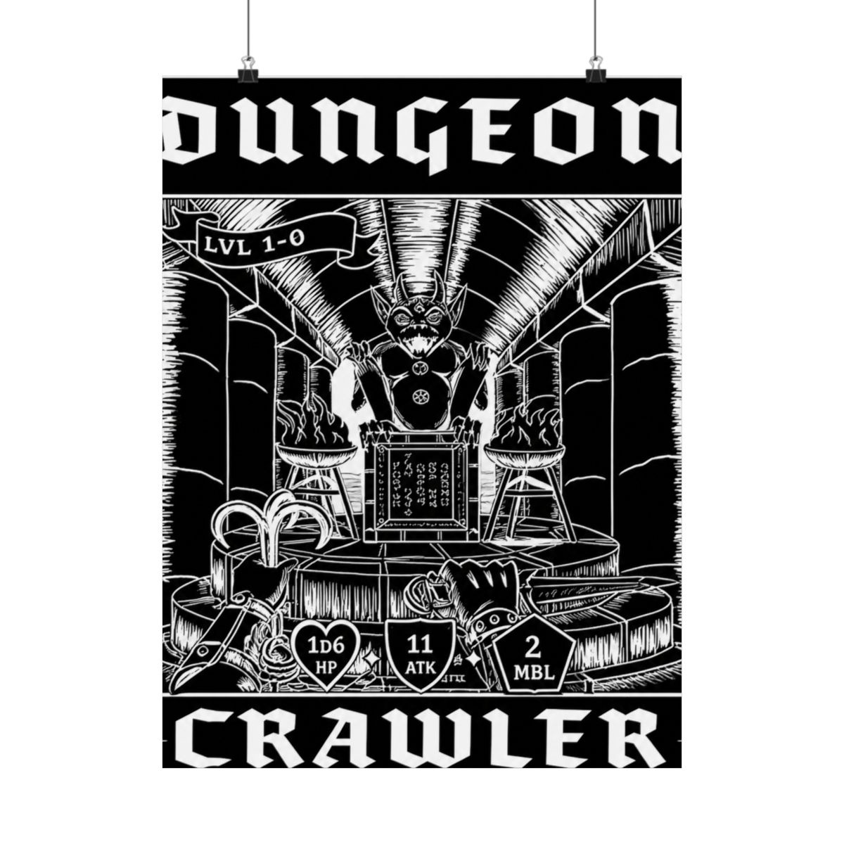 Dungeon Crawler: Thief (white line) | Dungeon Crawler Carl - alternate angle 1, merchandise