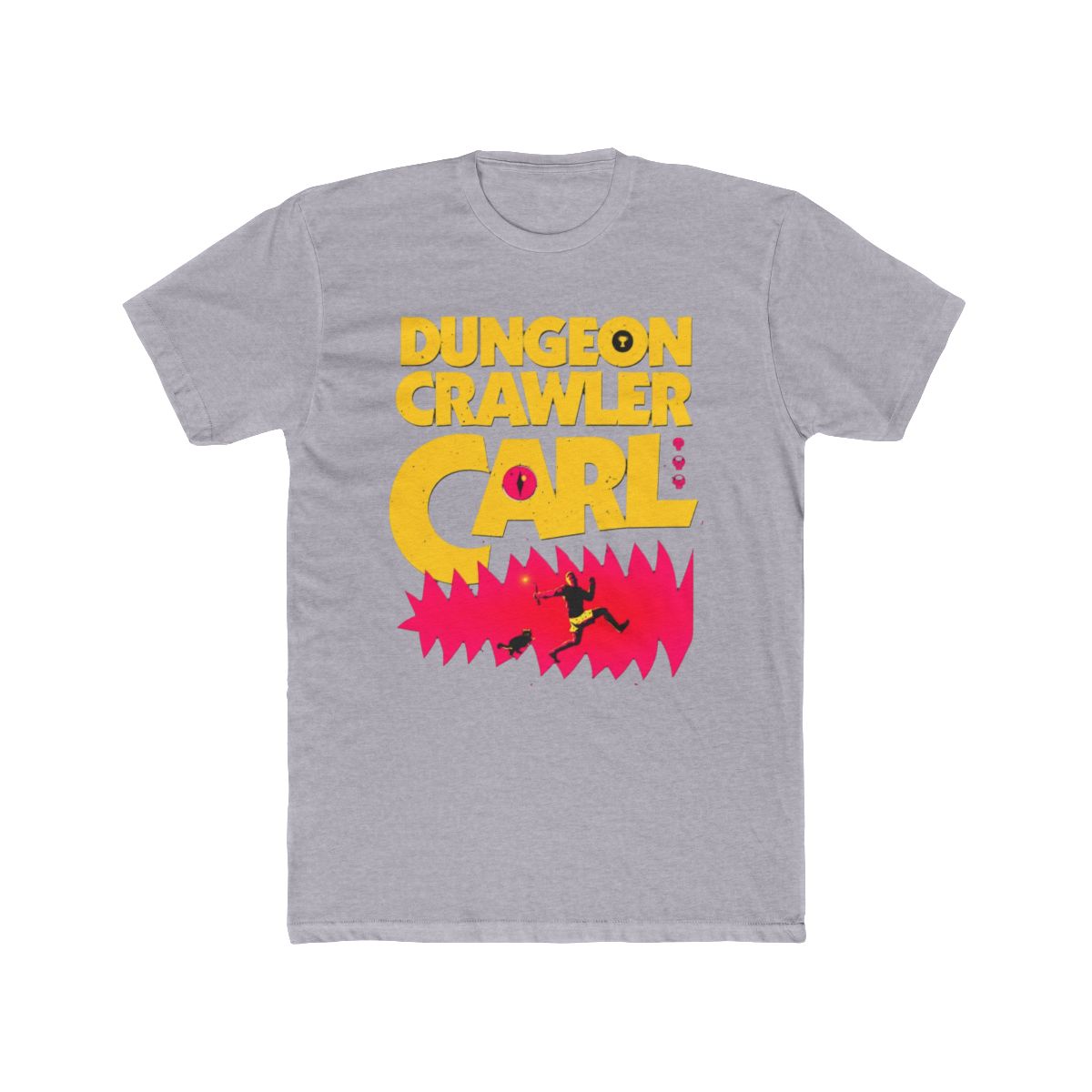 Carl Cover (Black Print) T Shirt | Dungeon Crawler Carl
