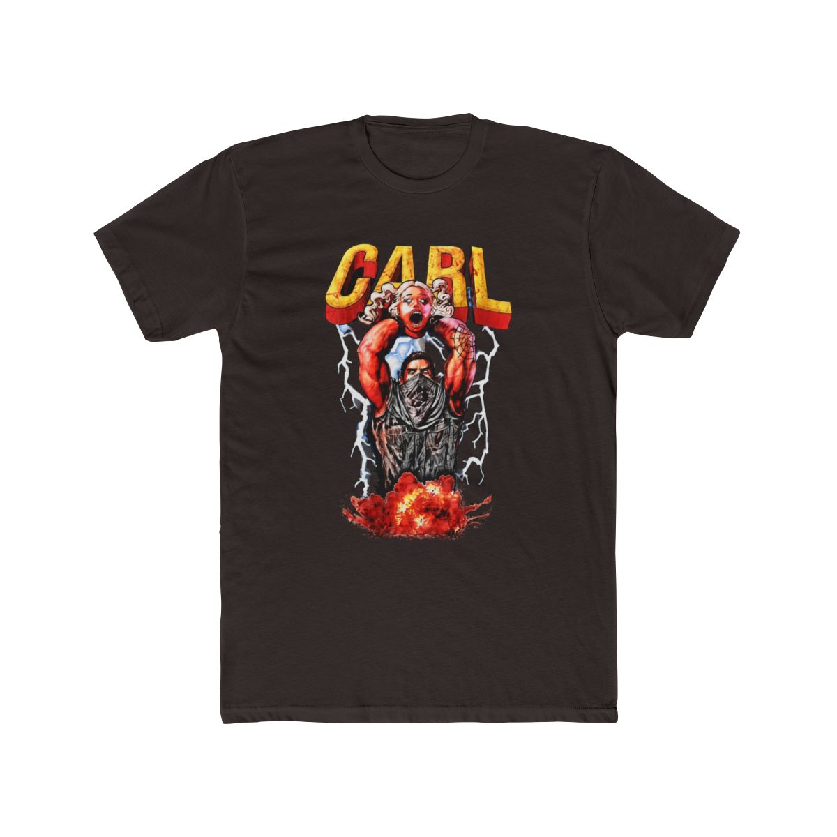 Dungeon Crawler Carl Lightning Carl Portrait T Shirt - alternate angle 2, merchandise