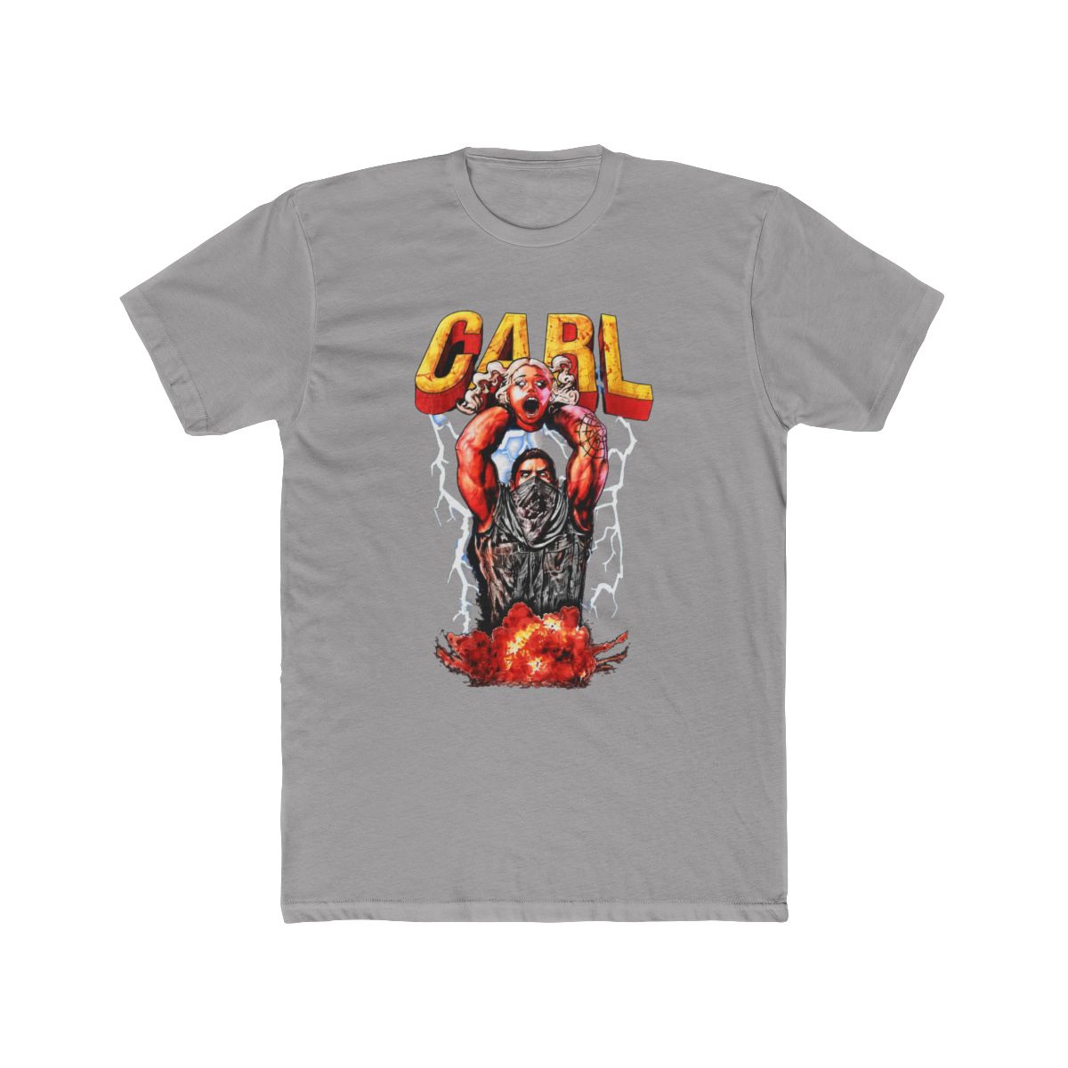 Dungeon Crawler Carl Lightning Carl Portrait T Shirt - Official T-Shirts merchandise
