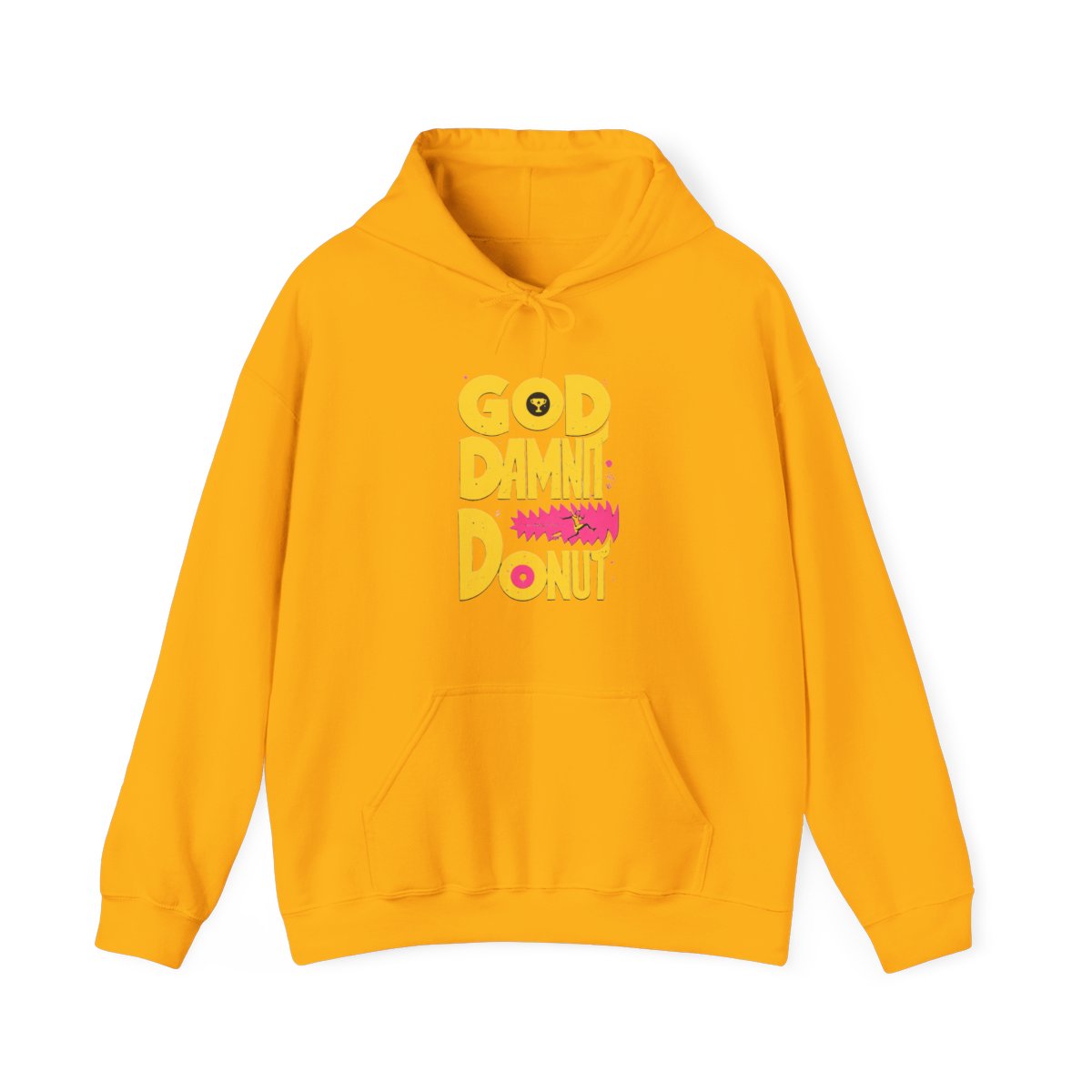 Dungeon crawler carl god damnit donut shirt, hoodie, sweater, long sleeve and Hoodie - alternate angle 2, merchandise